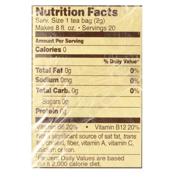Celestial Seasonings Tension Tamer Herbal Tea Caffeine Free - 20 Tea Bags - Case of 6 - Image 3