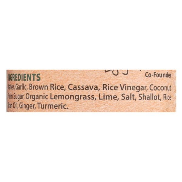 Star Anise Foods Garlic Lemongrass Vietnamese Simmer Sauce  - Case of 6 - 12 OZ - Image 3
