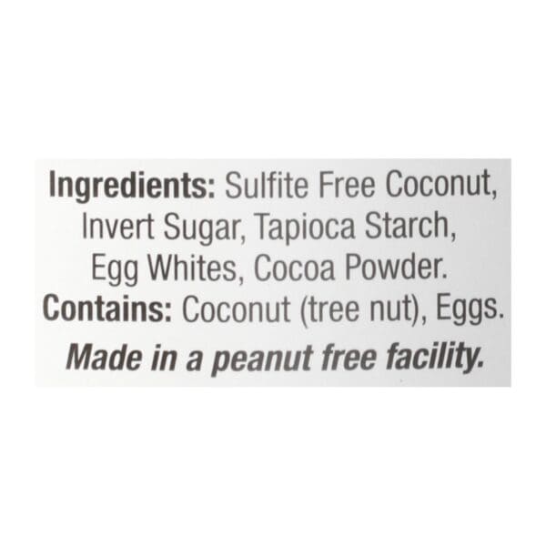 Absolutely Gluten Free Macaroons - Chocolate - Clasc - Case of 6 - 10 oz - Image 2