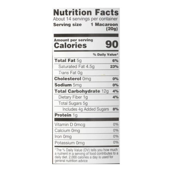 Absolutely Gluten Free Macaroons - Chocolate - Clasc - Case of 6 - 10 oz - Image 3