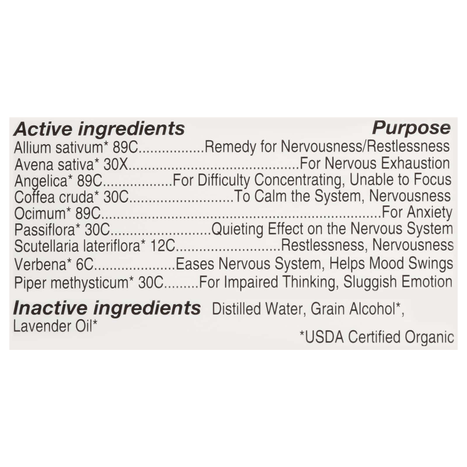 Forces Of Nature - Calm Mood - 1 Each-10 ML