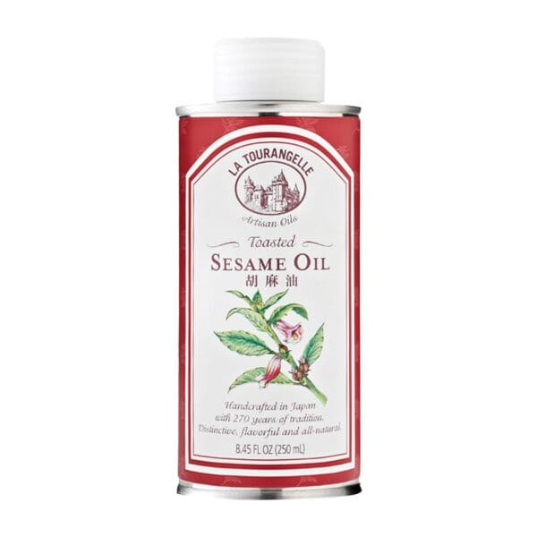 La Tourangelle Toasted Sesame Oil - Case of 6 - 8.45 oz. - Image 3