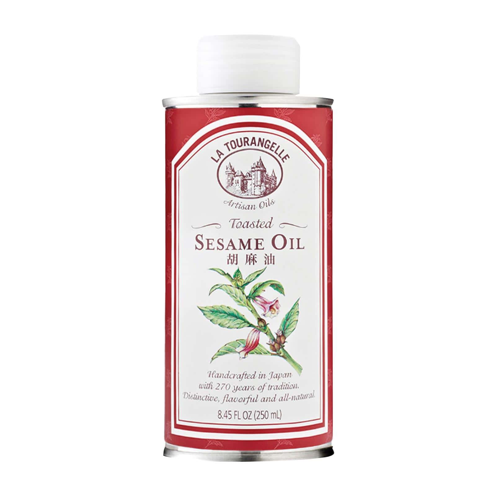 La Tourangelle Toasted Sesame Oil - Case of 6 - 8.45 oz. - Image 3