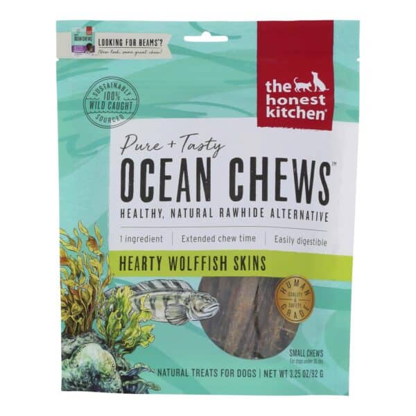 The Honest Kitchen - Dog Treats - Beams Smalls Fish Skin - Case of 6 - 3.25 oz.