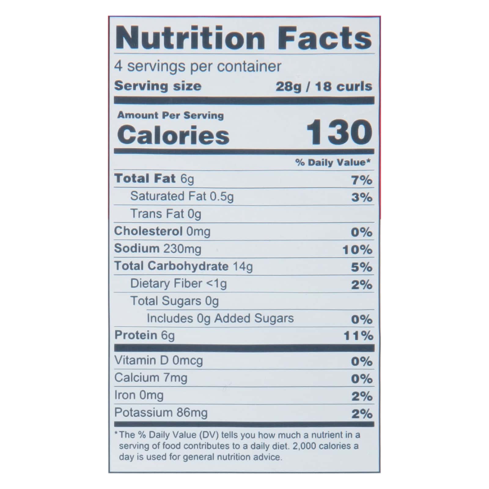 Lesser Evil - Power Curls Fiery Hot - Case of 9-4 OZ