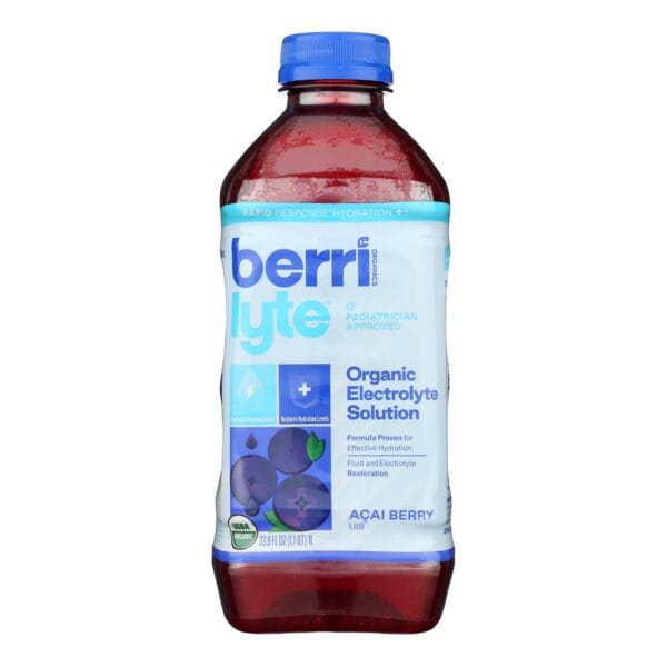 Berri Lyte - Juice Electro Acai - Case of 6 - 1 LTR - Image 3