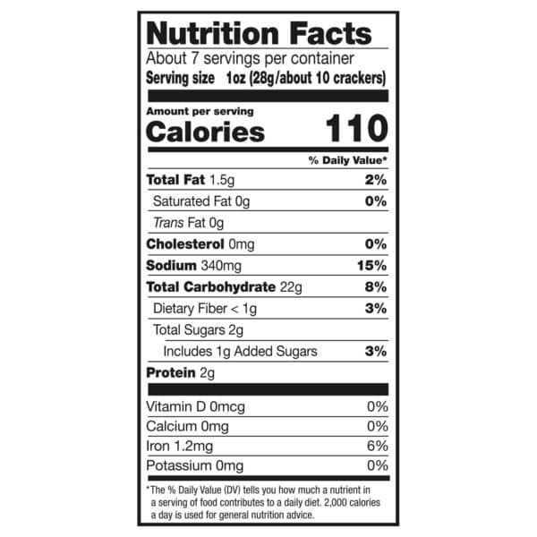 Snack Factory Garlic Parmesan Pretzel Crisps  - Case of 12 - 7.2 OZ - Image 2