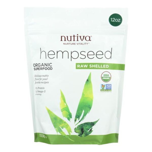 Nutiva Hempseed - Organic - Shelled - 12 oz - Image 2