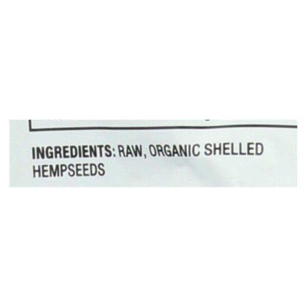 Nutiva Hempseed - Organic - Shelled - 12 oz - Image 3