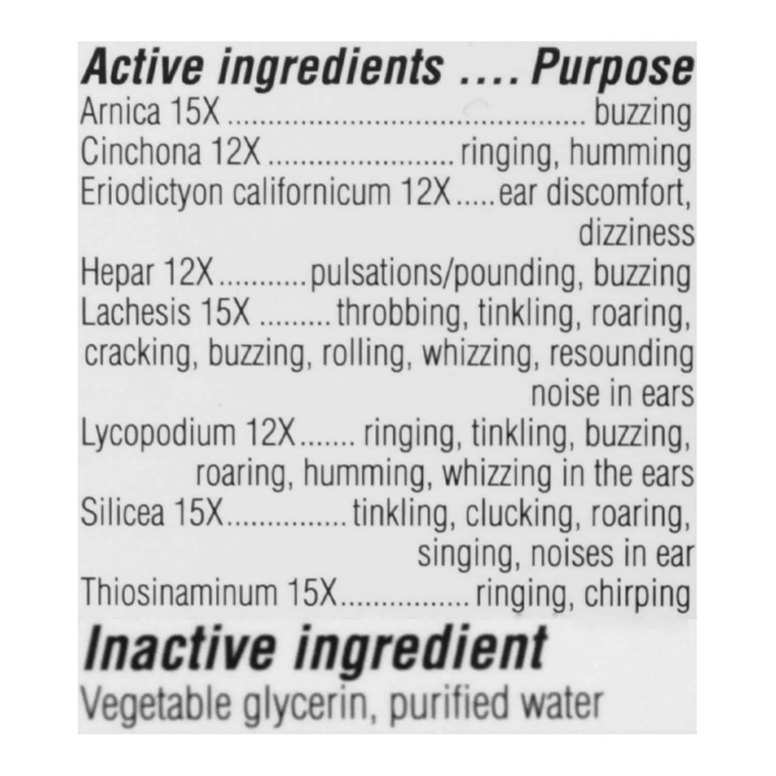 Similasan - Ear Ringing Remedy - 1 Each - .33 FZ