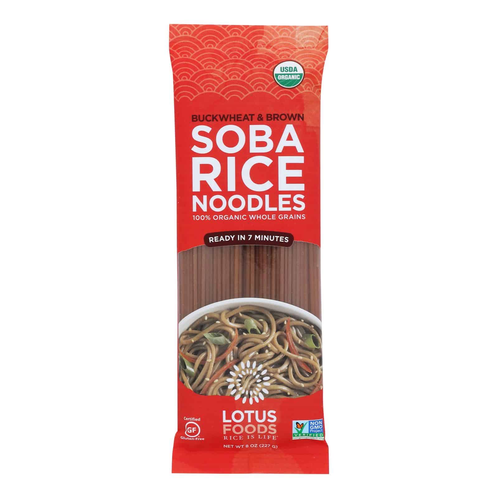 Lotus Foods - Ndls Organic Bkwt/bn Rc Soba - Case of 8-8 OZ - Image 3