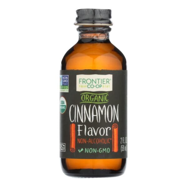 Frontier Herb Cinnamon Flavor - Organic - 2 oz - Image 2