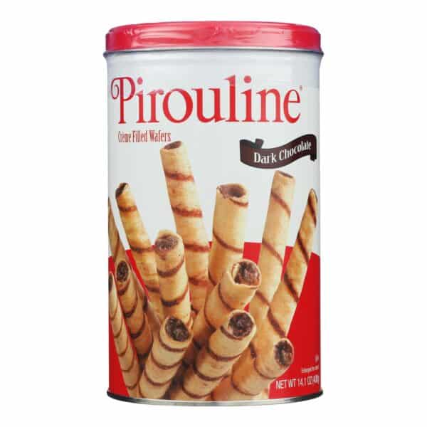 De Beukelaer - Cookies - Pirouline Cr?me Filled Rolled Wafers - Case of 6 - 14.1 oz.