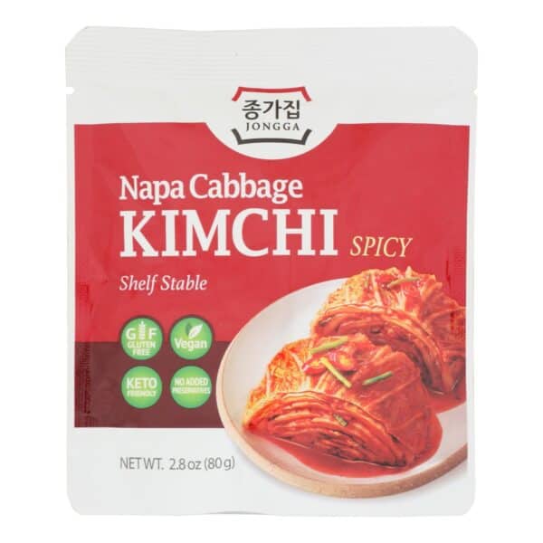 Jongga - Kimchi Napa Cabbage Spicy - Case of 8-2.8 OZ
