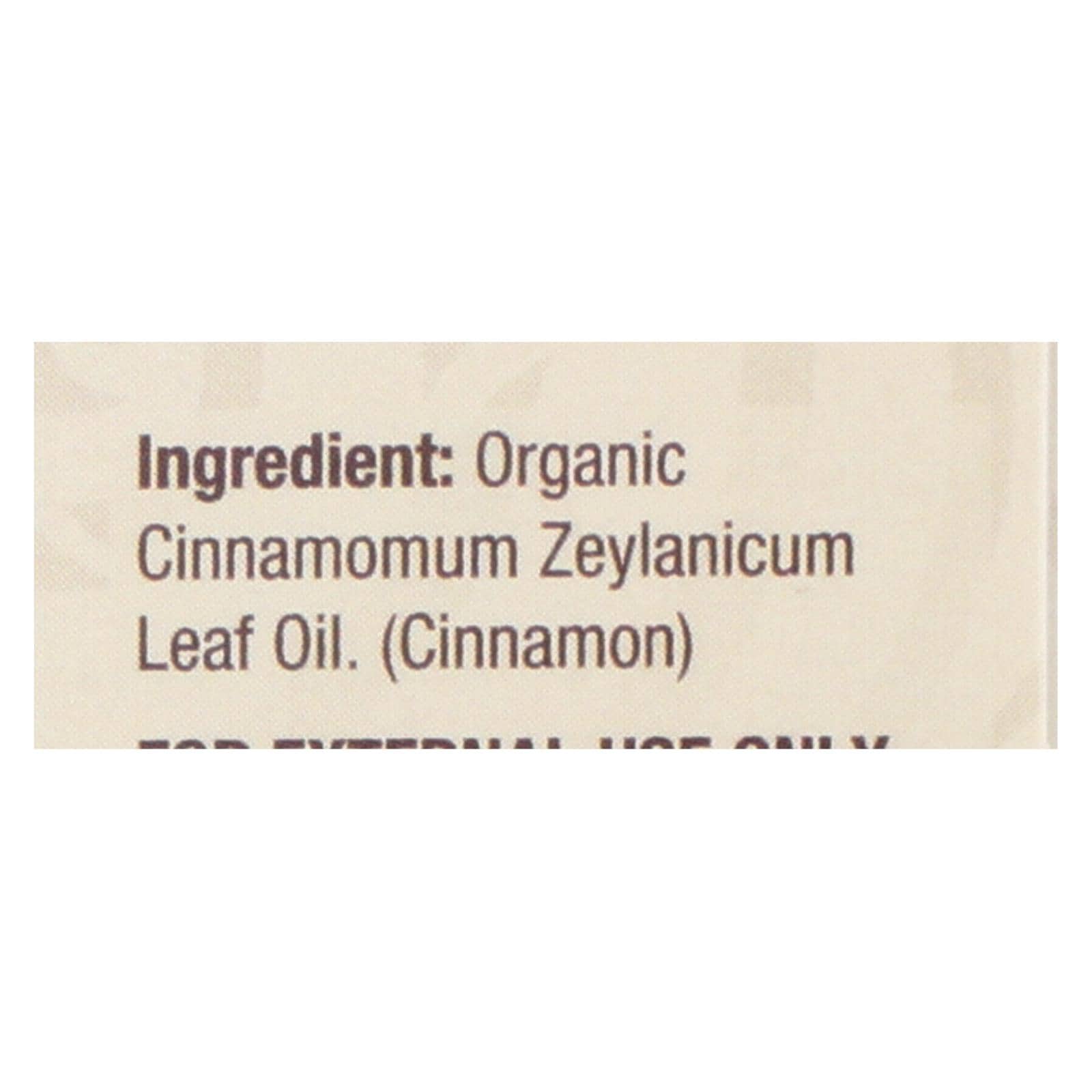 Nature's Answer - Organic Essential Oil - Cinnamon - 0.5 oz. - Image 2