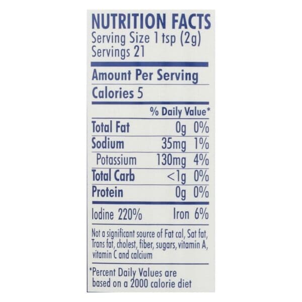 Maine Coast Organic Sea Seasonings - Dulse Granules - 1.5 oz Shaker - Image 2