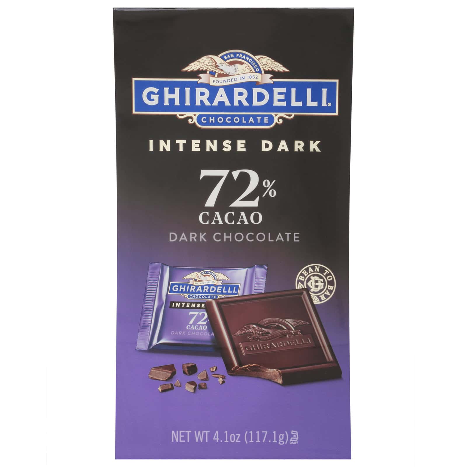Ghirardelli - Bag 72%dkchoc Twilte Dlte - Case of 6-4.1 OZ - Image 3