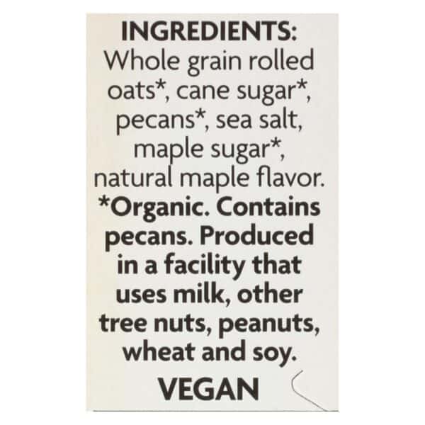 Nature's Path Hot Oatmeal - Maple Nut - Case of 6 - 14 oz. - Image 2