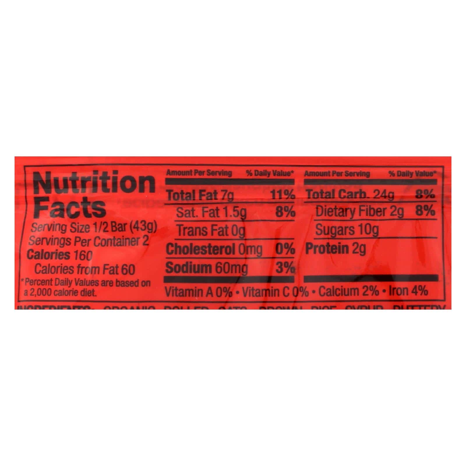 Bobo's Oat Bars - All Natural - Cranberry Orange - 3 oz Bars - Case of 12 - Image 2