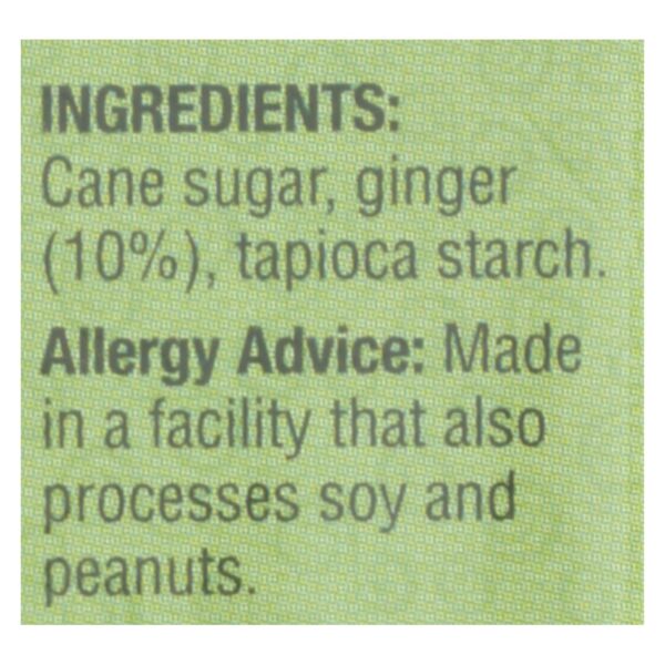 Ginger People Gingins Chewy Original Travel Packs - Case of 24 - 1.6 oz