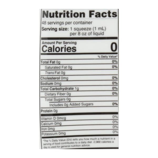 Sweet Leaf Water Drops - Strawberry Kiwi - 1.62 fl oz - Image 2