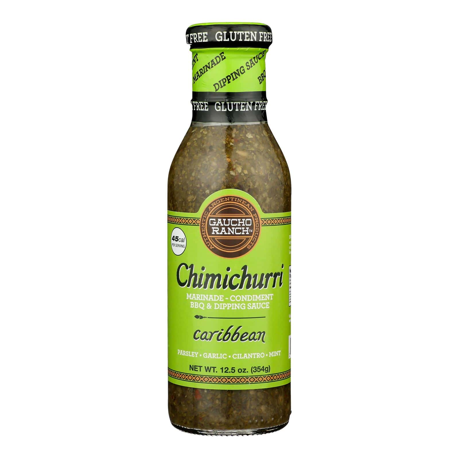 Gaucho Ranch Caribbean Chimichurri - Case of 6 - 12.5 FZ - Image 2