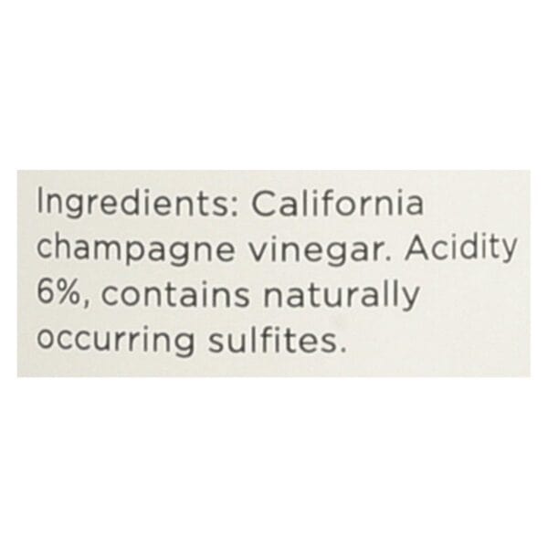 O Olive Oil - Vinegar Champagne - Case of 6 - 10.1 FZ - Image 3