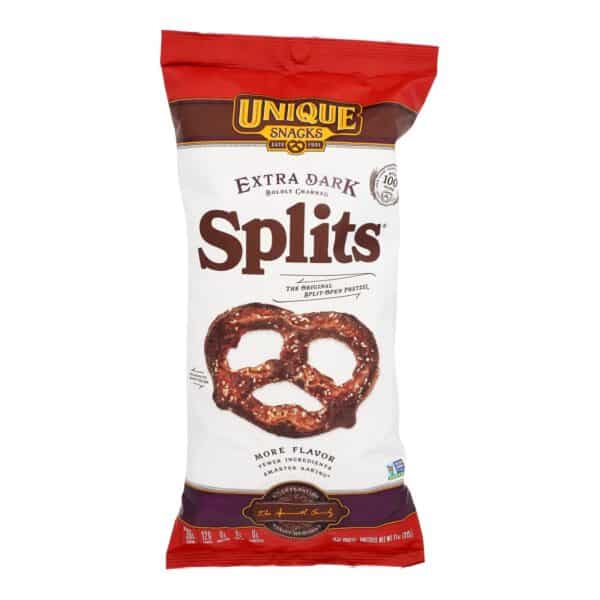 Unique Pretzels - Splits - Extra Dark - Case of 12 - 11 oz. - Image 3
