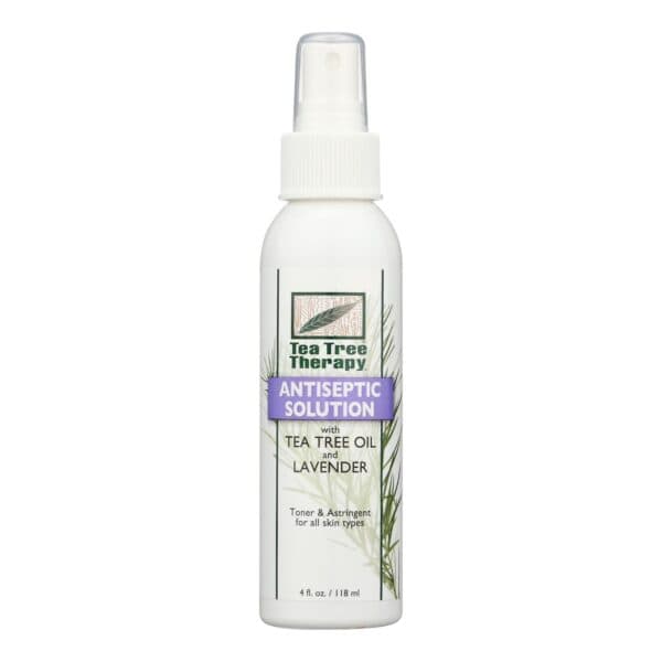 Tea Tree Therapy Antiseptic Solution Tea Tree Oil and Lavender - 4 fl oz - Image 2