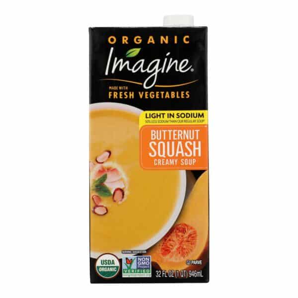Imagine Foods - Soup Creamy Btrnt Sq Ls - Case of 6-32 FZ