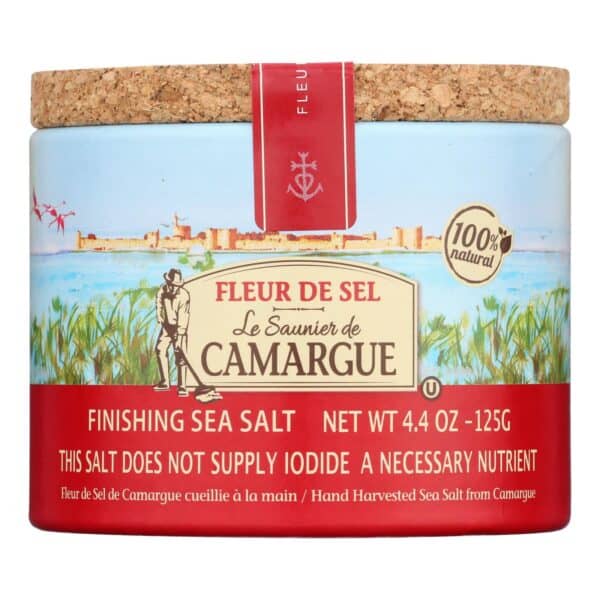 Le Saunier De Camargue French Sea Salt - Fleur De Sel - Case of 6 - 125 Gram - Image 3