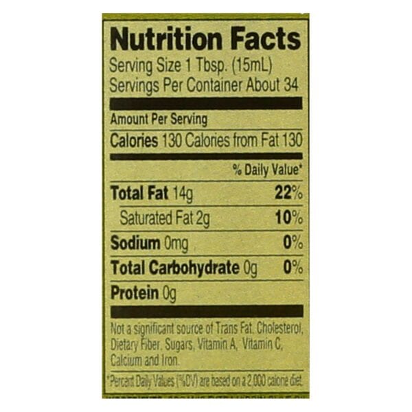 Newman's Own Organics Organic Olive Oil  - Case of 6 - 16.9 Fl oz. - Image 3