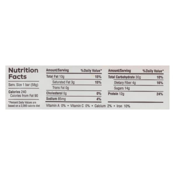 The Gluten Freeb Bar - Chocolate Peanut Butter - Gluten Free - Case of 12 - 2.05 oz - Image 3