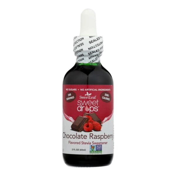 Sweet Leaf Liquid Stevia Chocolate Raspberry - 2 fl oz - Image 2