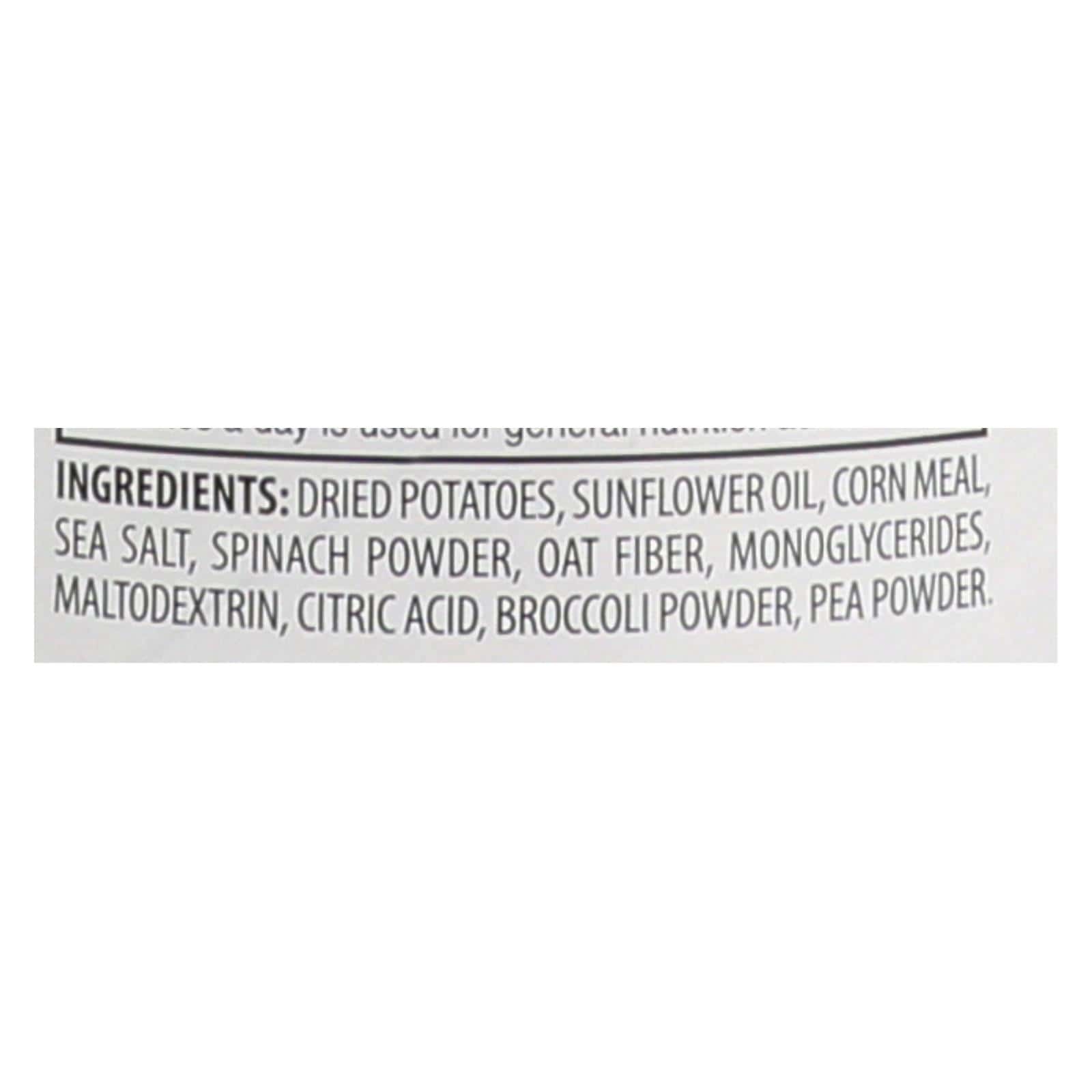 Sensible Portions Sea Salt Garden Veggie Chips In A Canister - Case of 12 - 5 OZ - Image 2