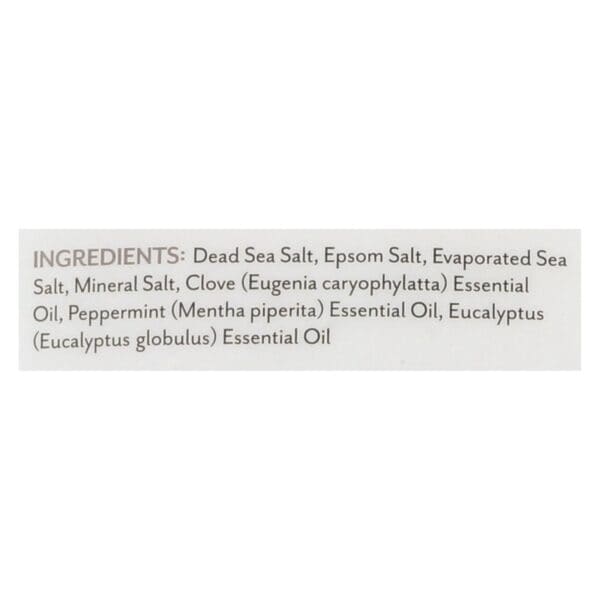 Soothing Touch Bath Salts - Sore Muscle Soak - 32 oz