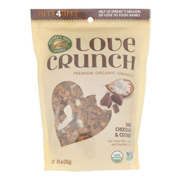 Nature's Path Love Crunch - Dark Chocolate Macaroon - Case of 6 - 11.5 oz. - Image 3