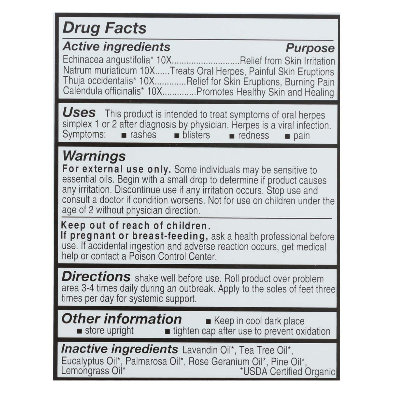 Forces Of Nature - H Balm Control Xs - 1 Each - 4 ML - Image 3