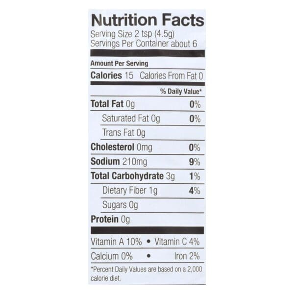 Simply Organic Seasoning Mix - Vegetarian Chili - Case of 12 - 1 oz. - Image 2