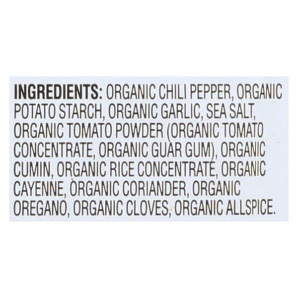 Simply Organic Seasoning Mix - Vegetarian Chili - Case of 12 - 1 oz. - Image 3