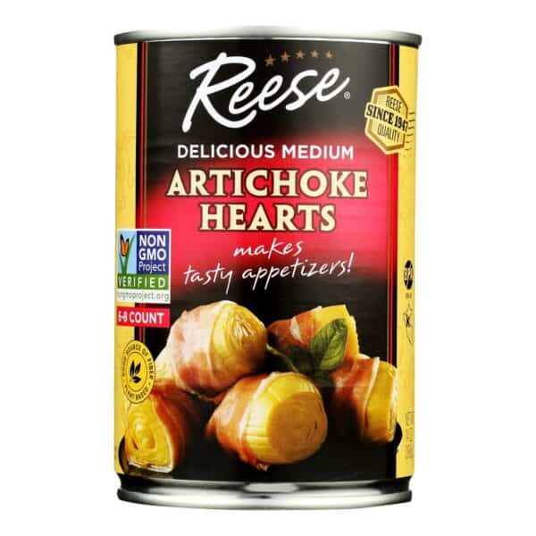 Reese Artichoke Hearts - Delicious Medium - Case of 12 - 14 oz. - Image 3