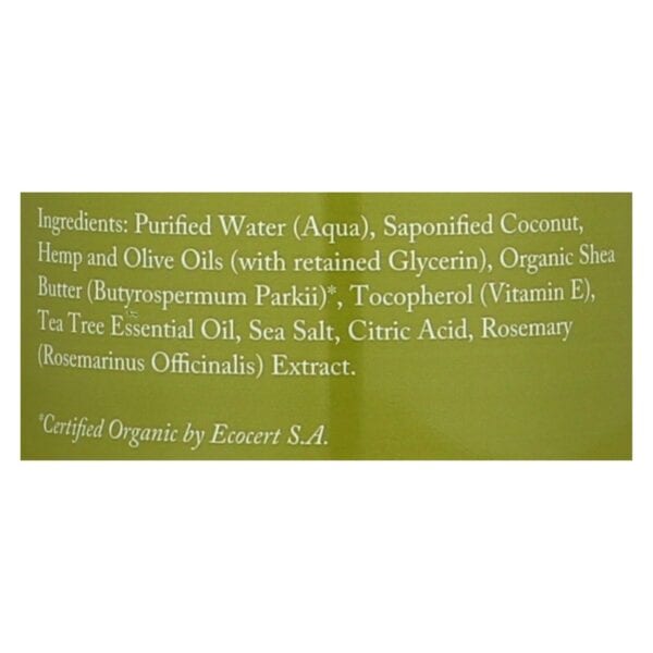 Dr. Woods Shea Vision Pure Castile Soap Tea Tree - 16 fl oz