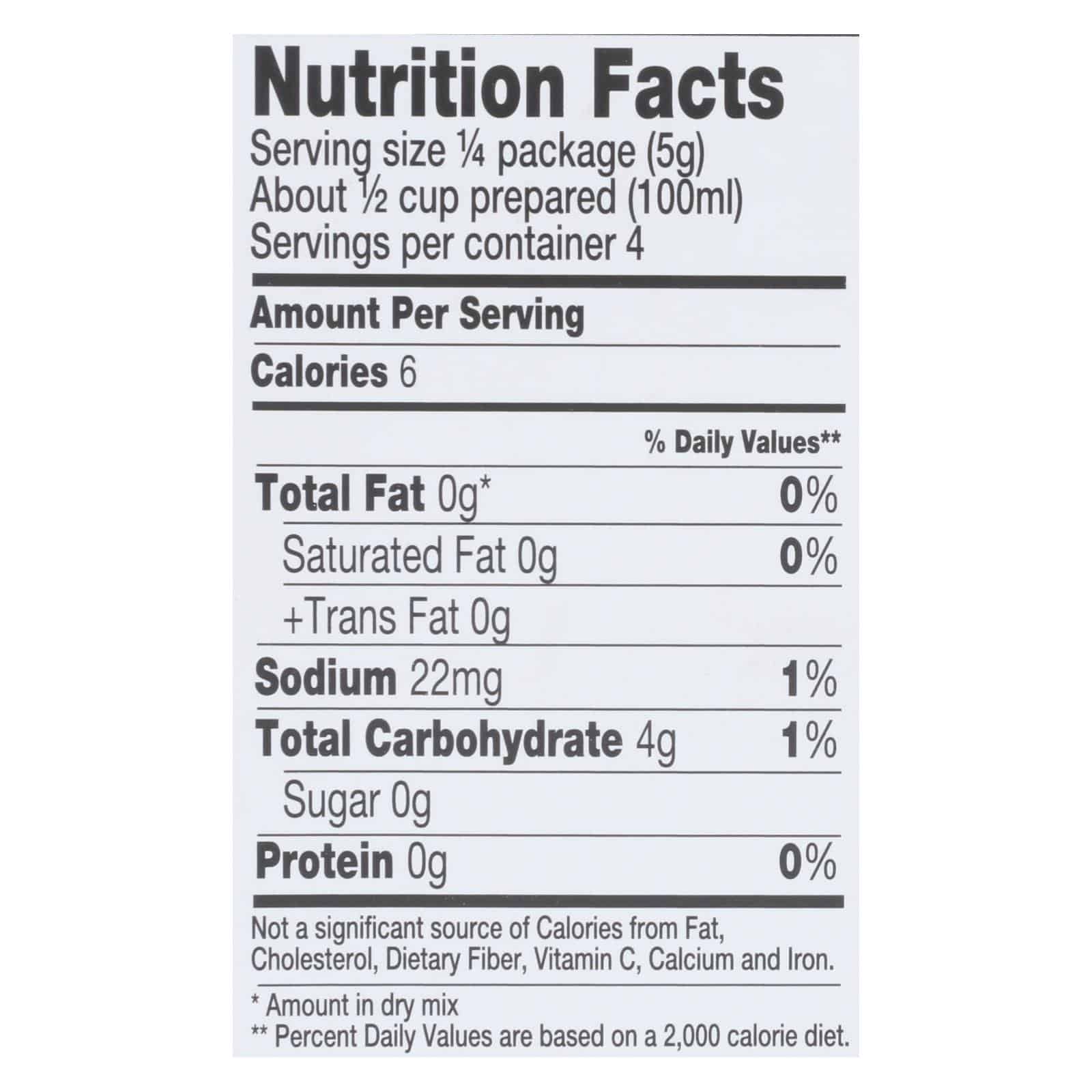 Simply Delish Natural Jel Dessert - Orange - Case of 6 - 1.6 oz. - Image 2