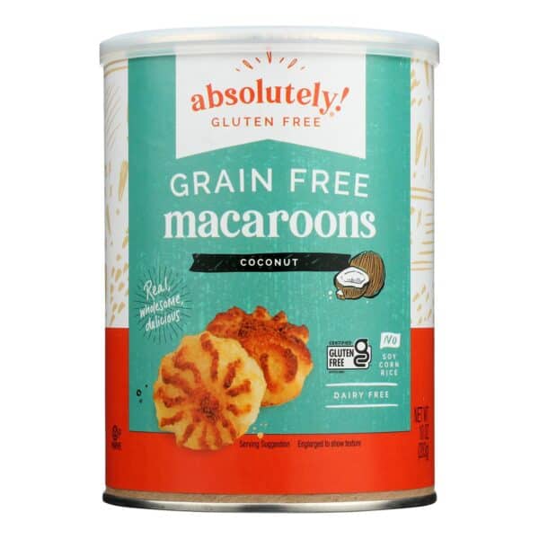 Absolutely Gluten Free Macaroons - Coconut - Classic - Case of 6 - 10 oz - Image 2