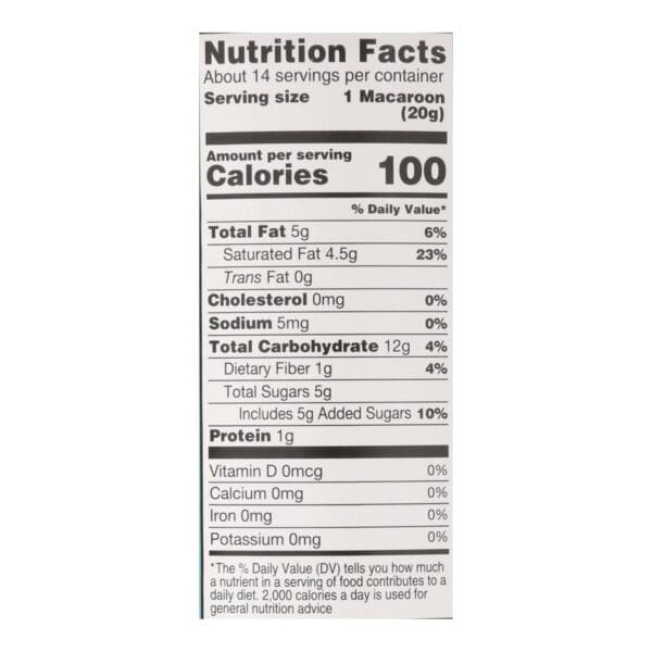 Absolutely Gluten Free Macaroons - Coconut - Classic - Case of 6 - 10 oz