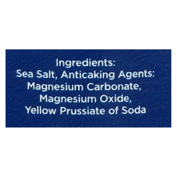 La Baleine Sea Salt Sea Salt - Fine - 26.5 oz - case of 12 - Image 3