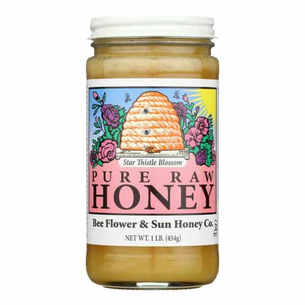 Bee Flower and Sun Honey - Star Thistle Blossom - Case of 12 lbs - Image 2