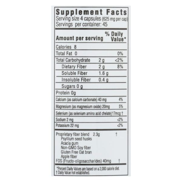 Yerba Prima Colon Care - 625 mg - 180 Capsules - Image 3
