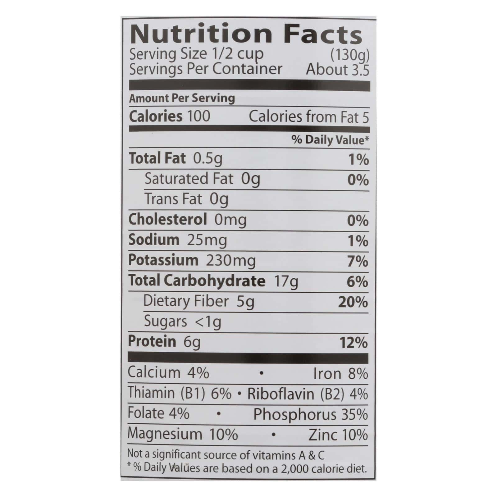 Eden Foods Small Red Beans Organic - Case of 12 - 15 oz. - Image 3