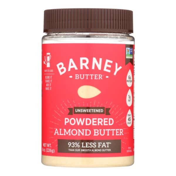 Barney Butter Powdered Almond Butter - Case of 6 - 8 OZ - Image 2